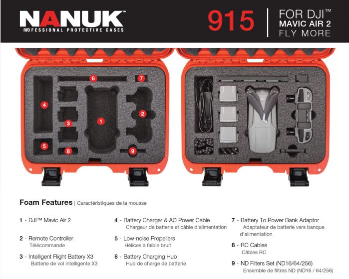 Nanuk 915 for DJI Mini 4 Pro