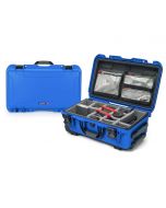 Nanuk 935 Pro Photo Case with Lid Organiser and Padded Divider (Blue)