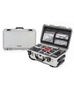 Nanuk 935 Pro Photo Case with Lid Organiser and Padded Divider (Silver)